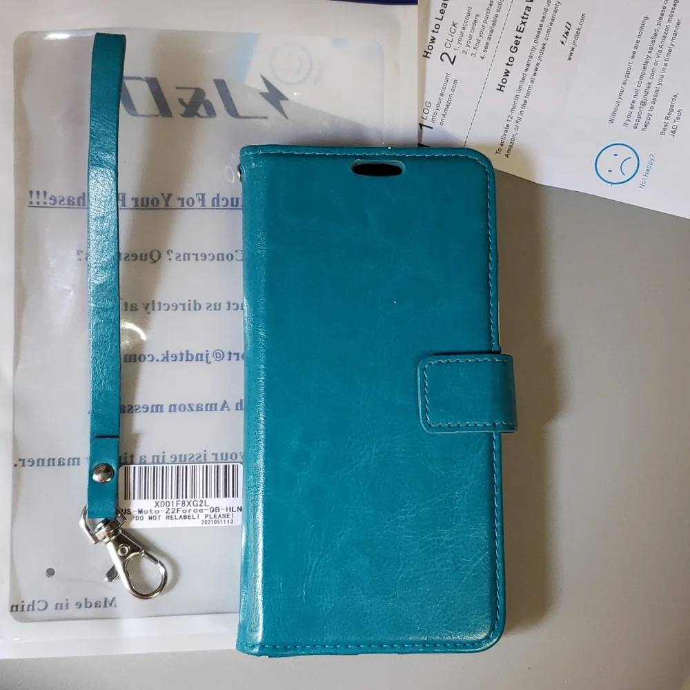 Moto Z2 Force Case/Wallet/Stand